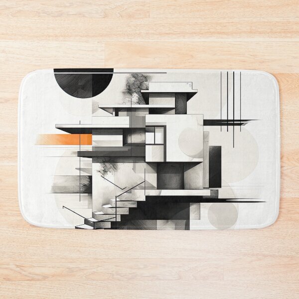 Item preview, Explore "Simplistic & Minimalistic Japanese House" Architecture with a Bauhaus Touch designed and sold by ArtificialGenes.