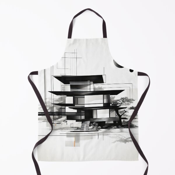 Item preview, Explore "Simplistic & Minimalistic Japanese House" Architecture with a Bauhaus Touch designed and sold by ArtificialGenes.