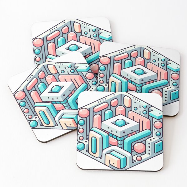Item preview, Abstract Geometric 3D Nexus designed and sold by OniumEth.