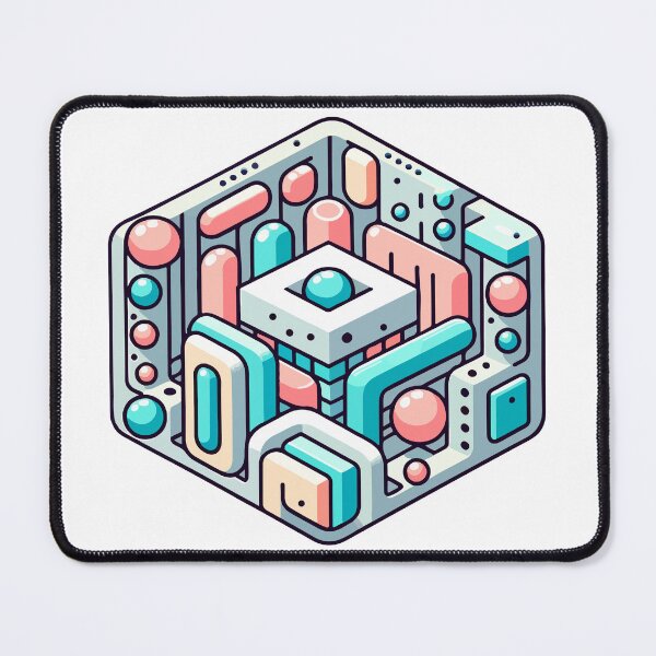 Item preview, Abstract Geometric 3D Nexus designed and sold by OniumEth.