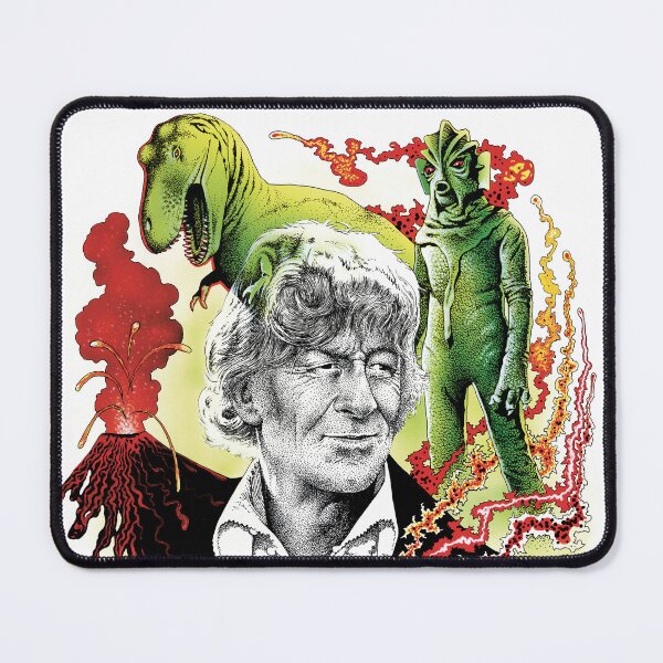 Item preview, The 3rd Doctor and the Cave Monsters designed and sold by House of Achilleos.