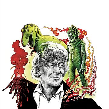 Artwork thumbnail, The 3rd Doctor and the Cave Monsters by House of Achilleos