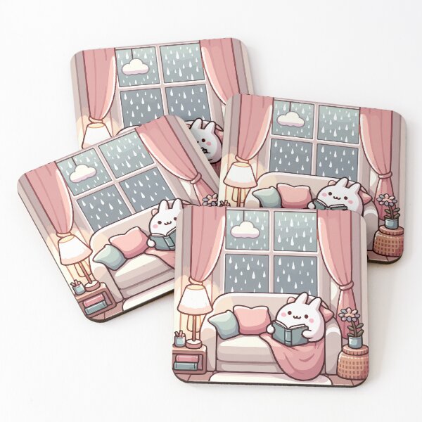 Item preview, Cozy Rainy Day Reading Nook designed and sold by OniumEth.