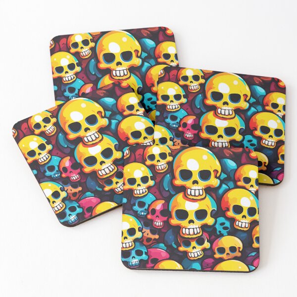 Item preview, alienlove 21 good mood lucky funny skull designed and sold by alienlove-8.