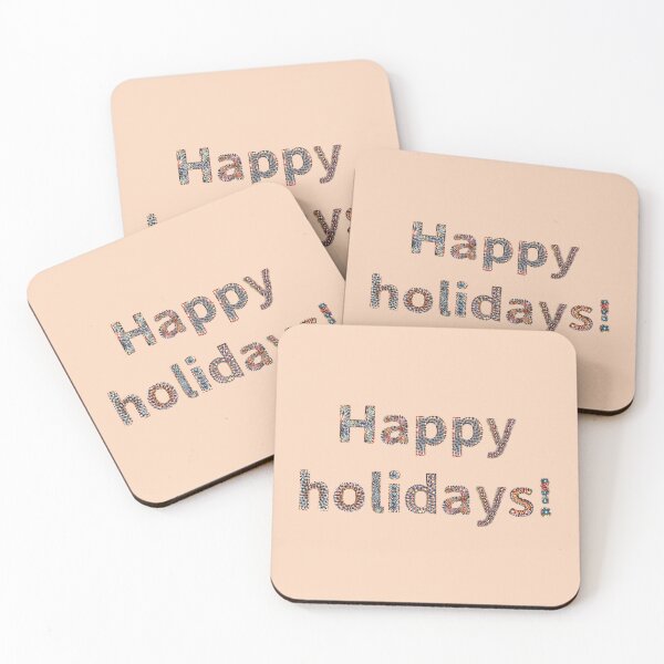 Item preview, Happy holidays! - fireworks letters designed and sold by Laura_S _13.