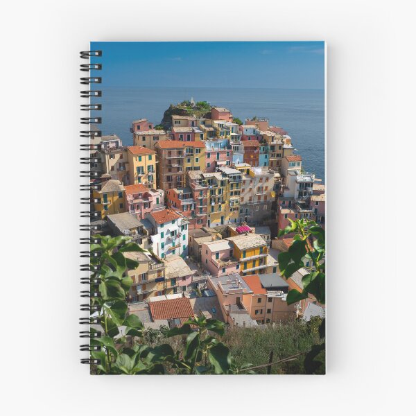 Item preview, View on the cliff town of Manarola, one of the colorful Cinque Terre on the Italian west coast designed and sold by Dolfilms.