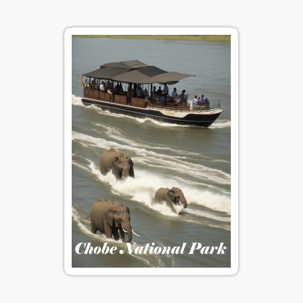 Vista previa del artículo con la obra «Parque Nacional Chobe», diseñado y vendido por CDC40.