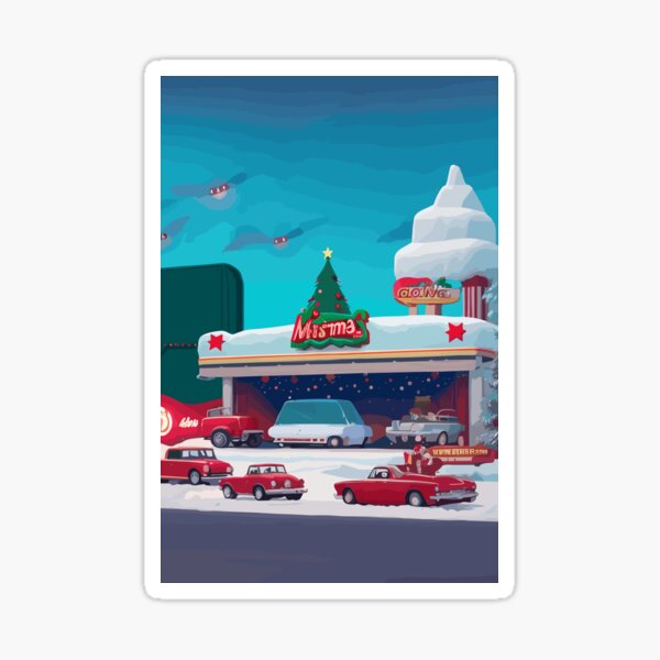 Item preview, Christmas Poster designed and sold by VenZolic.