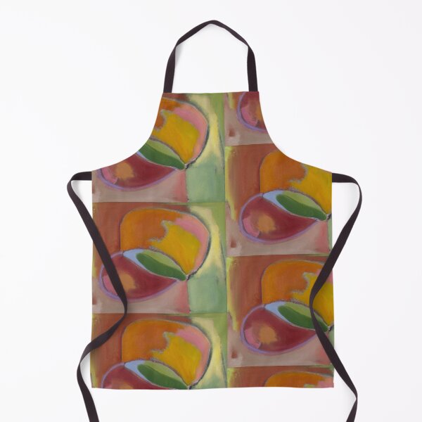 Item preview, Summer's Peaches and Cream, abstract oil painting designed and sold by EmmyMulindwaArt.