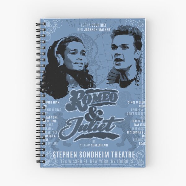 Item preview, Romeo & Juliet Programme Poster (Blue) designed and sold by Eleanorsegod.