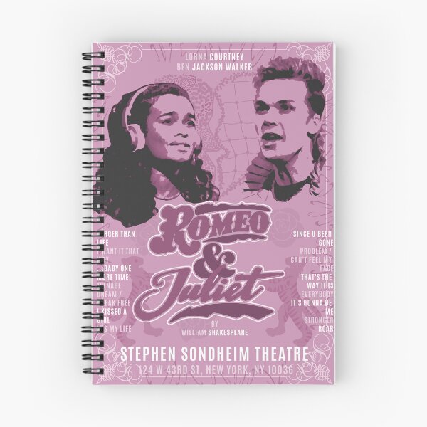 Artikelvorschau, Programmplakat „Romeo & Julia“ (Rosa) entworfen und verkauft von Eleanorsegod.