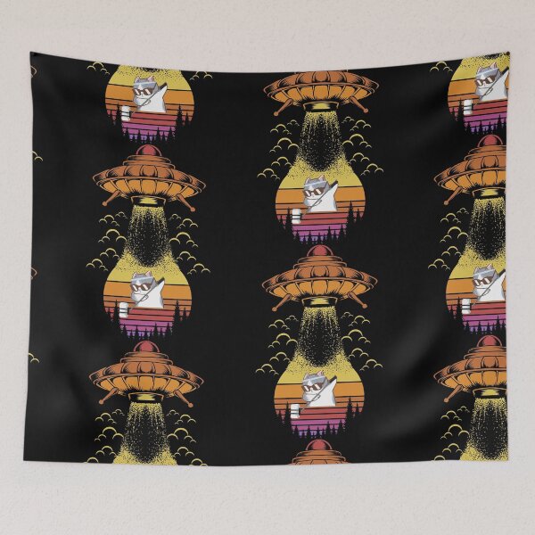 Item preview, Cat Ufo Selfie designed and sold by ArtisShops.