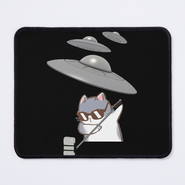 Item preview, Cat Ufo Selfie designed and sold by ArtisShops.
