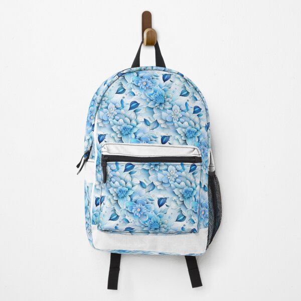 Item preview, Light Blue Lotus Mandala Pattern designed and sold by BloomPattern.