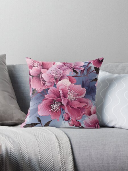 Item preview, Radiant orchid blooms in a tranquil garden oasis designed and sold by StrawberryJolly.