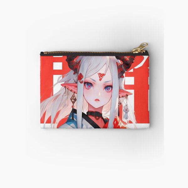 Item preview, Cute Anime Demon Girl – Kawaii Fantasy Charm designed and sold by iWallGlow.