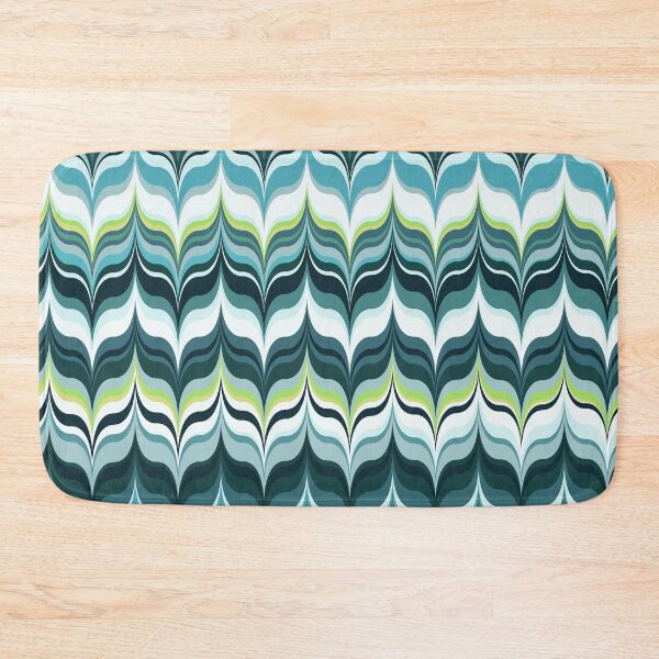 Item preview, Marbled in Blue designed and sold by Sarah Farooqi.