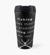 Hunting & Fishing, Fathers Day Fishing, Fishing flag, American Fishing, American Fisherman, Camper Travel Mug