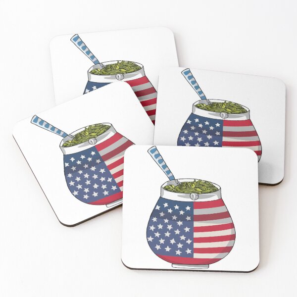 Item preview, Yerba Mate American Flag designed and sold by MonkaDesigns.
