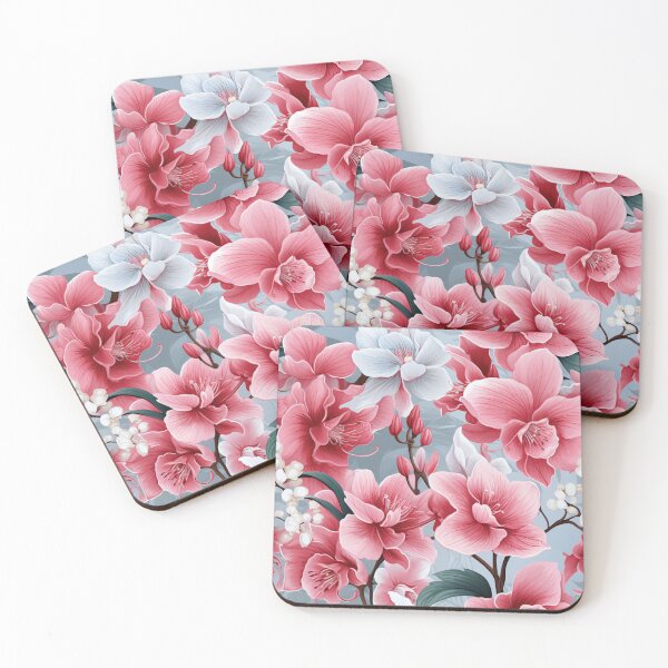 Item preview, Orchid's delicate fragrance in a serene room designed and sold by StrawberryJolly.