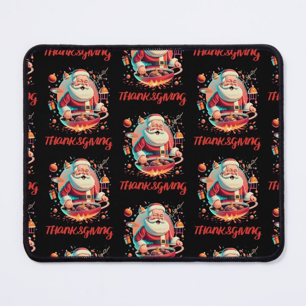 Item preview, Santa Claus as Thanksgiving Chef designed and sold by ArtFeverShop.