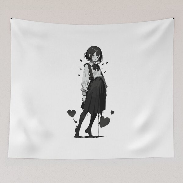 Item preview, Sweet Zombie Girl, Spooky n Creepy designed and sold by World of Printed Art ..