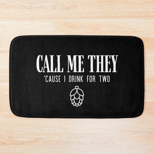 Item preview, Call Me They 'Cause I Drink For Two designed and sold by SleepingFoxy.