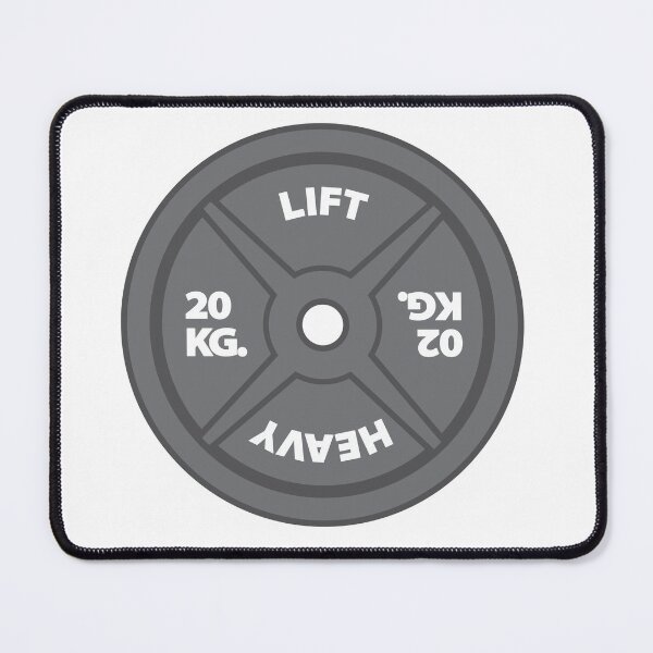 Item preview, 20 Kgs Gym Plate - Lift Heavy designed and sold by DefauItCube.