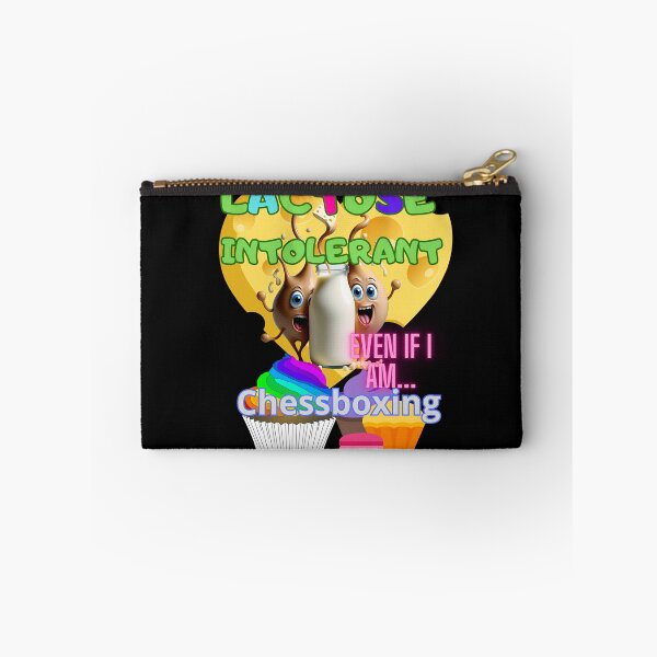 Item preview, LACTOSE FREE LACTOSE INTOLERANT CHESSBOXING designed and sold by carlos crane.