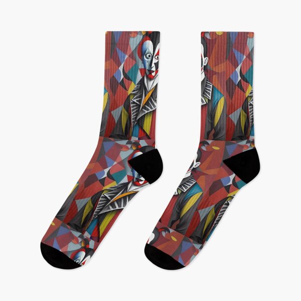Item preview, Famous Cubist Master in a Colorful and Distorted World designed and sold by artmanikin.