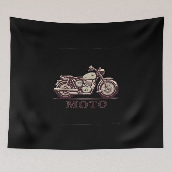 Item preview, Motorcycle Retro designed and sold by TruckerPLShop.