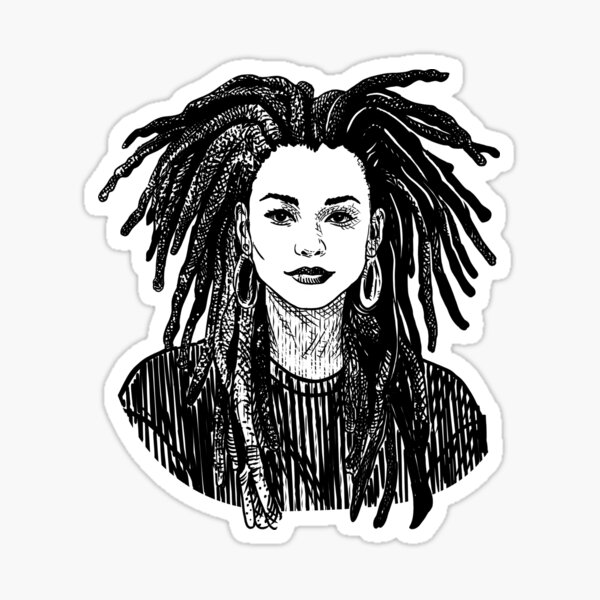 Artikel-Vorschau von Dreadlocks junge Frau, designt und verkauft von MischiefStore.