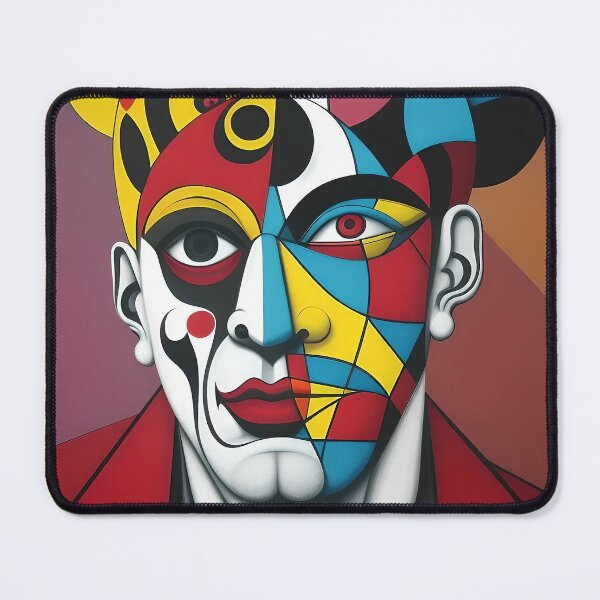 Item preview, A Colorful and Geometric Artwork that Challenges the Viewers’ Expectations designed and sold by artmanikin.