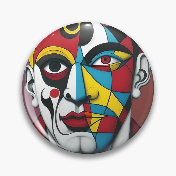 Item preview, A Colorful and Geometric Artwork that Challenges the Viewers’ Expectations designed and sold by artmanikin.