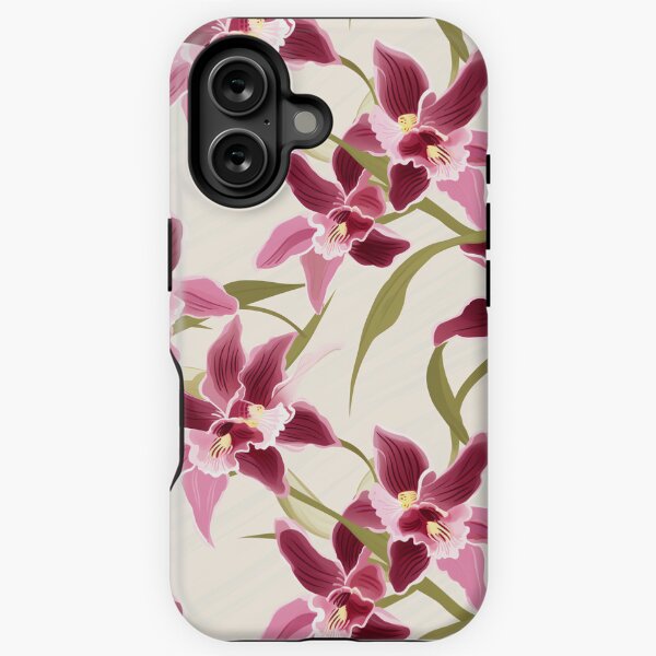 Aperçu de l'œuvre Allée des orchidées au jardin, une évasion florale créée et vendue par StrawberryJolly.