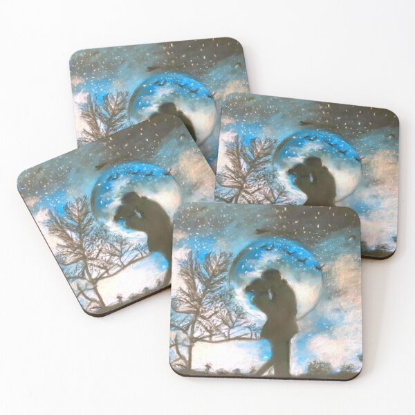 Item preview, Under a Blue Moon designed and sold by Artbyjanehicks.