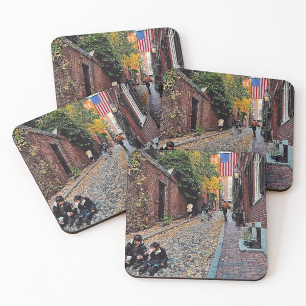 Item preview, Fall's embrace on Beacon Hill designed and sold by Mel Moreno.