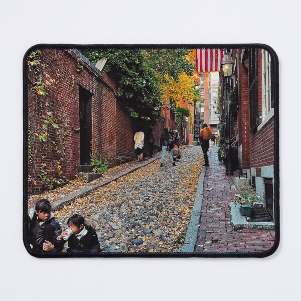 Item preview, Fall's embrace on Beacon Hill designed and sold by Mel Moreno.