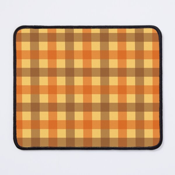 Artikelvorschau, Buffalo Plaid Muster Herbst Orange Gelb und Braun entworfen und verkauft von tonymagnerart.