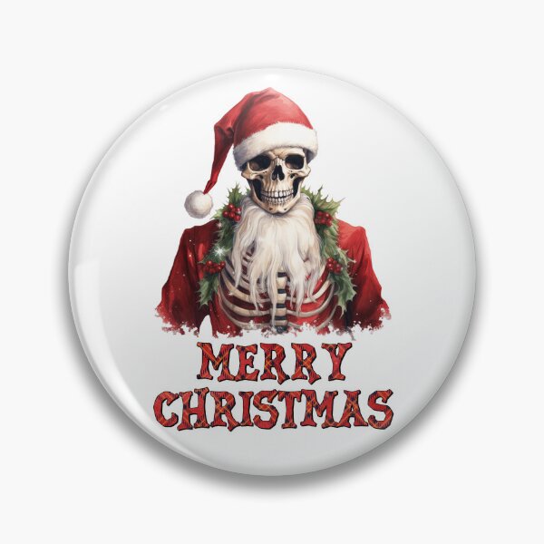 Item preview, Merry Christmas Skeleton Santa designed and sold by OutbreakDesigns.