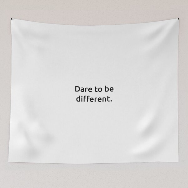 Item preview, Dare to be different. designed and sold by IMCDT.