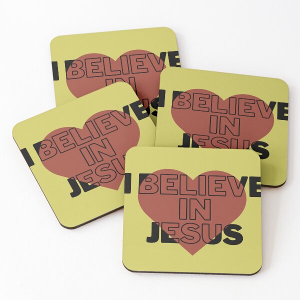 Item preview, I believe in Jesus 1 designed and sold by YIREHCreations.