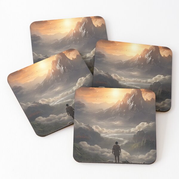 Item preview, Sunset Mountains (Variation) designed and sold by OccultDreams.