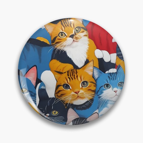 Item preview, kitten pattern designed and sold by D-dreams.