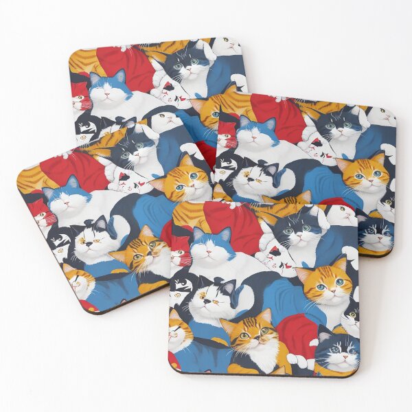 Item preview, kitten pattern designed and sold by D-dreams.
