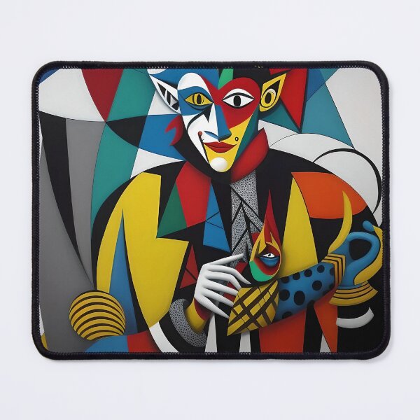 Item preview, Jester: A Colorful and Geometric Artwork  designed and sold by artmanikin.