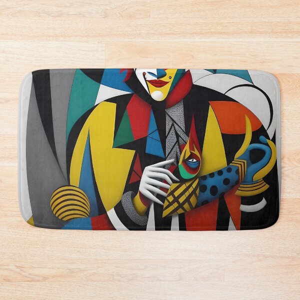 Item preview, Jester: A Colorful and Geometric Artwork  designed and sold by artmanikin.