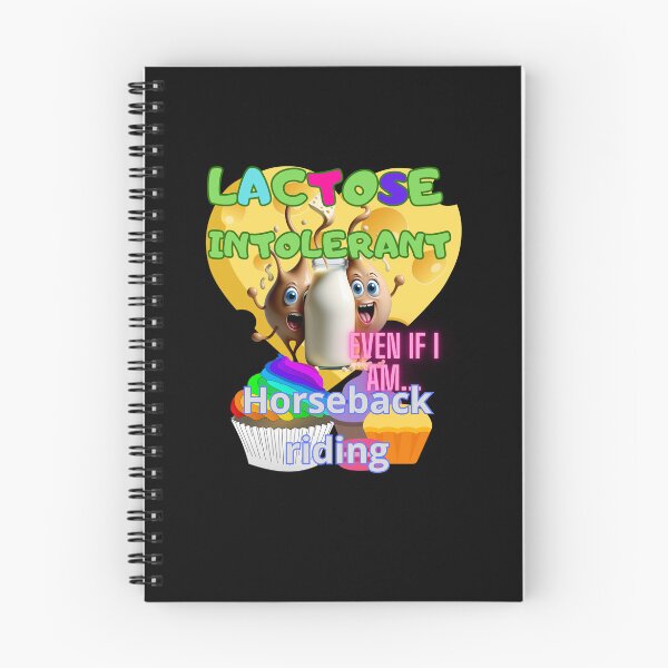 Item preview, LACTOSE FREE LACTOSE INTOLERANT HORSEBACK RIDING designed and sold by carlos crane.