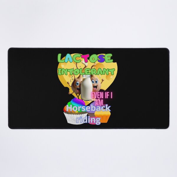 Item preview, LACTOSE FREE LACTOSE INTOLERANT HORSEBACK RIDING designed and sold by carlos crane.