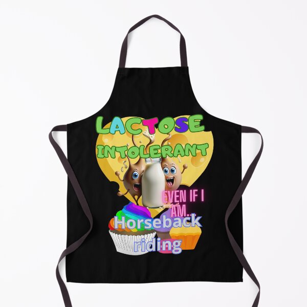 Item preview, LACTOSE FREE LACTOSE INTOLERANT HORSEBACK RIDING designed and sold by carlos crane.